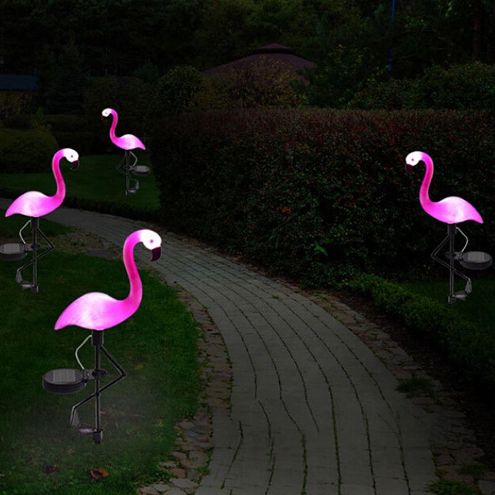 Flamingl Shaped Solar Garden Light