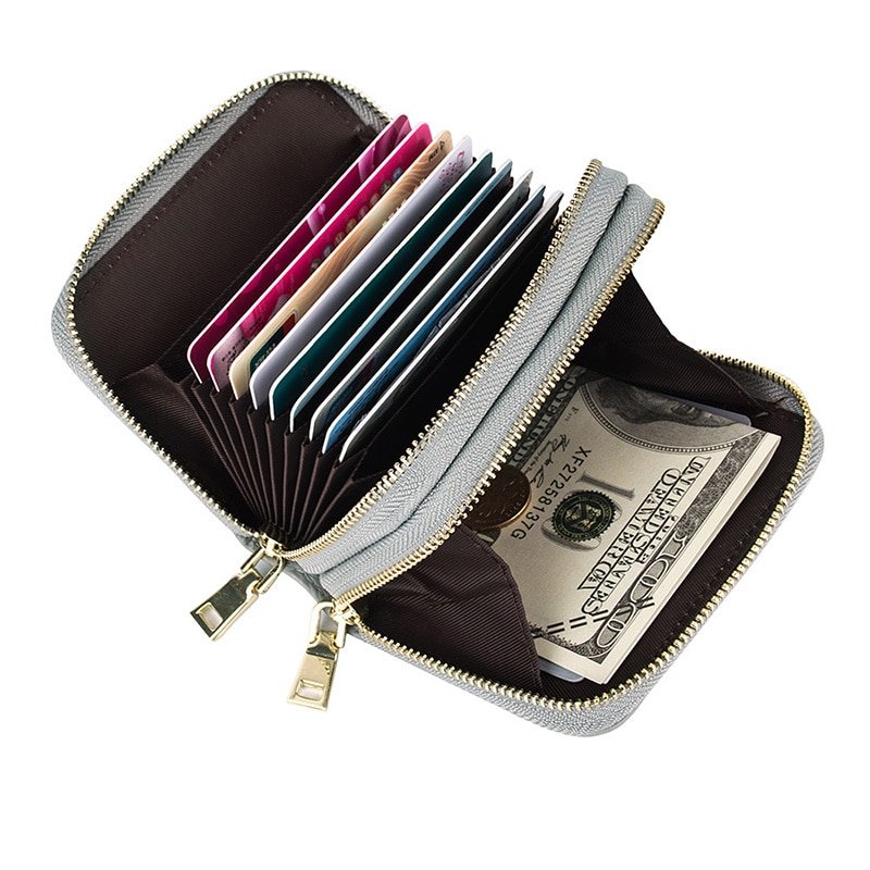 Women's Wallet with Double Zipper